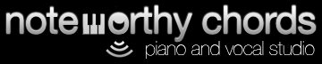 Noteworthy Chords | Piano and Vocal Studio